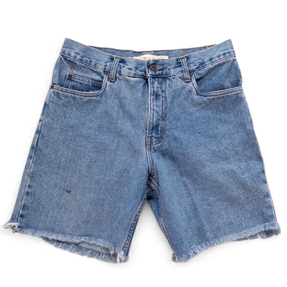 Classic Blue Denim Shorts